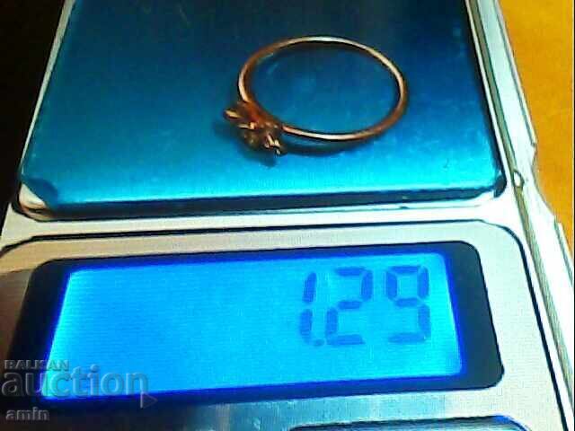 14k gold-plated silver Pandora ring ale s925 - 5