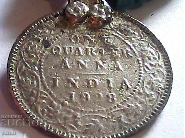 Old silver coin set with coin elements without a stamp Old silver coin set with coin elements without a stamp