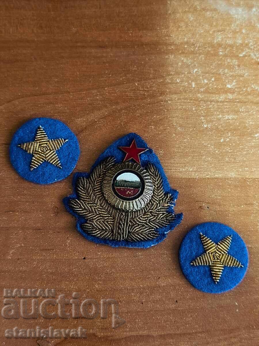 Lot of cockade and stars on Tabso Lot of cockade and stars on Tabso