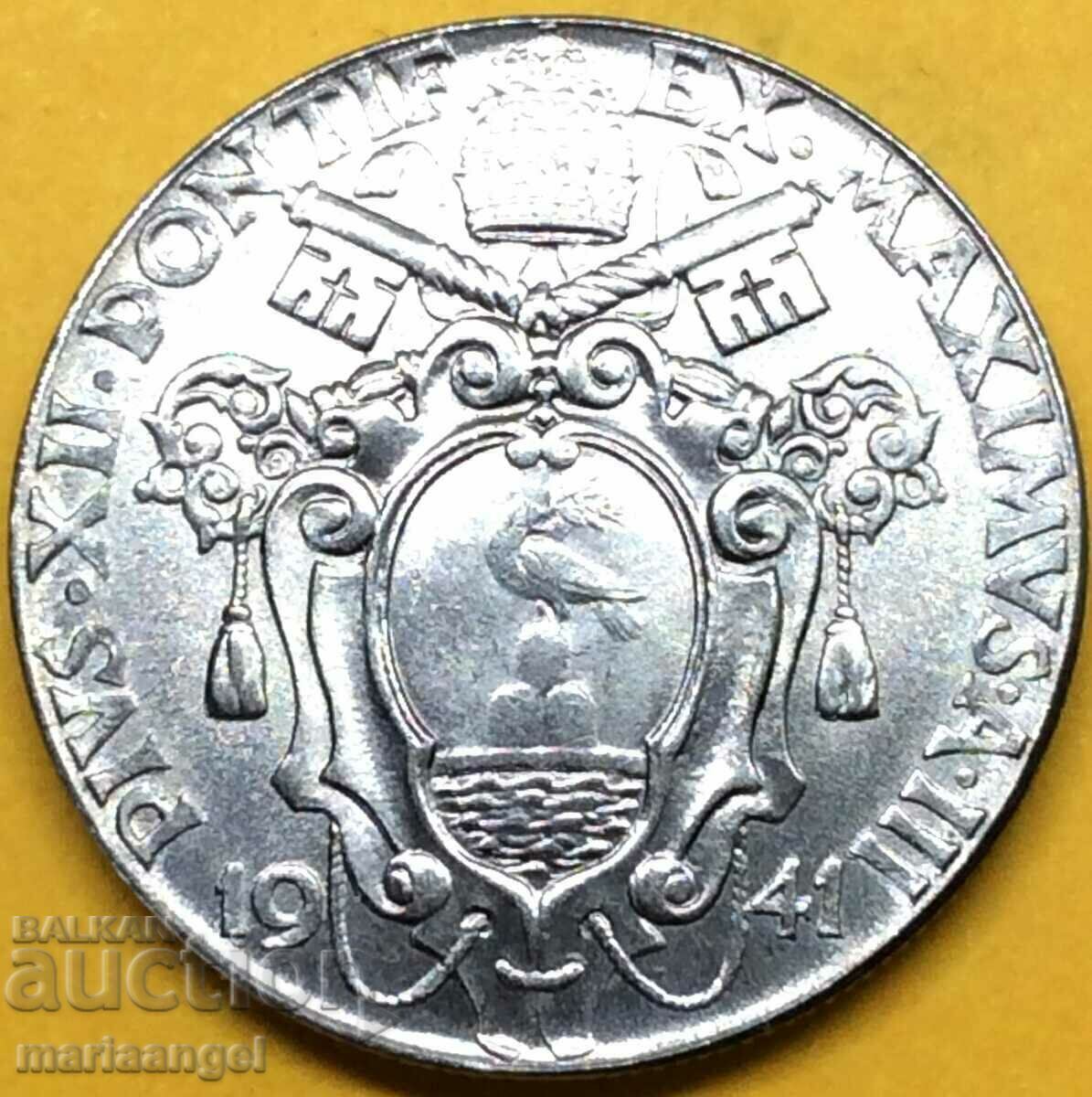 2 lire 1941 Vatican with price € 9.00 | 17.60 BGN 2 lire 1941 Vatican with price € 9.00 | 17.60 BGN