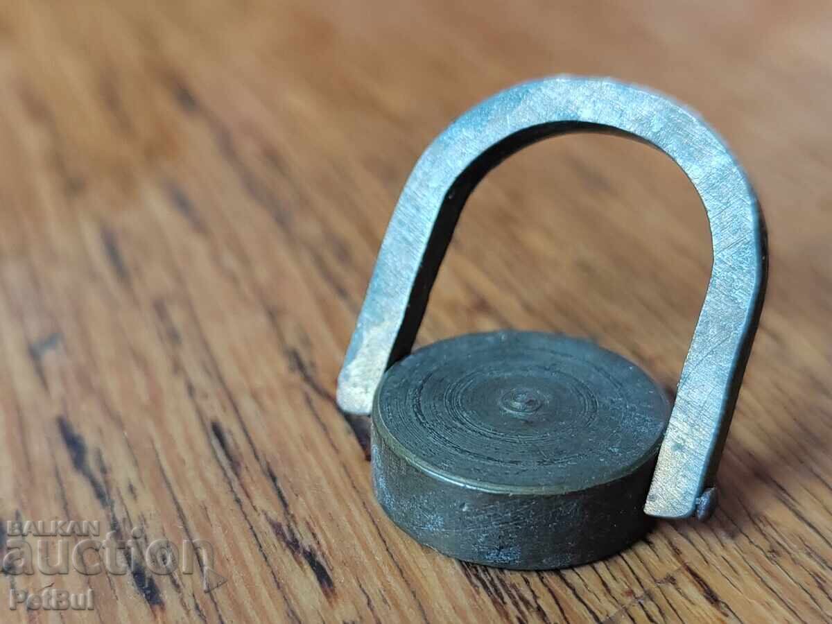 Licitație Vechi Sigiliu Militar de Ofițer din Bronz pentru Ușă, URSS, anii 1970 Licitație Vechi Sigiliu Militar de Ofițer din Bronz pentru Ușă, URSS, anii 1970