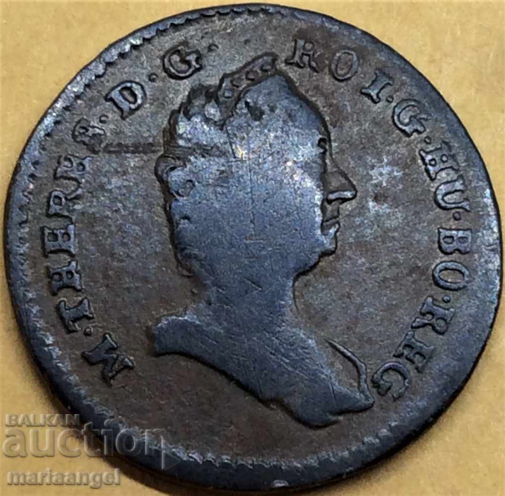 1/2 Kreuzer 1760 Austria Maria Theresa - RARE! with price € 14.32 | 28.01 BGN