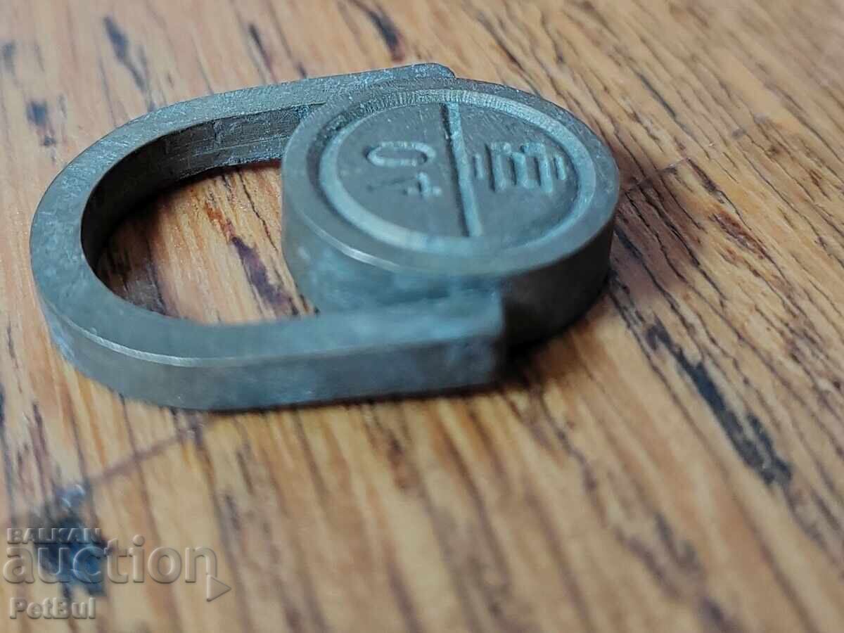 Auction  Star Bronze Officer's Military Door Seal SOC 1970s E 04