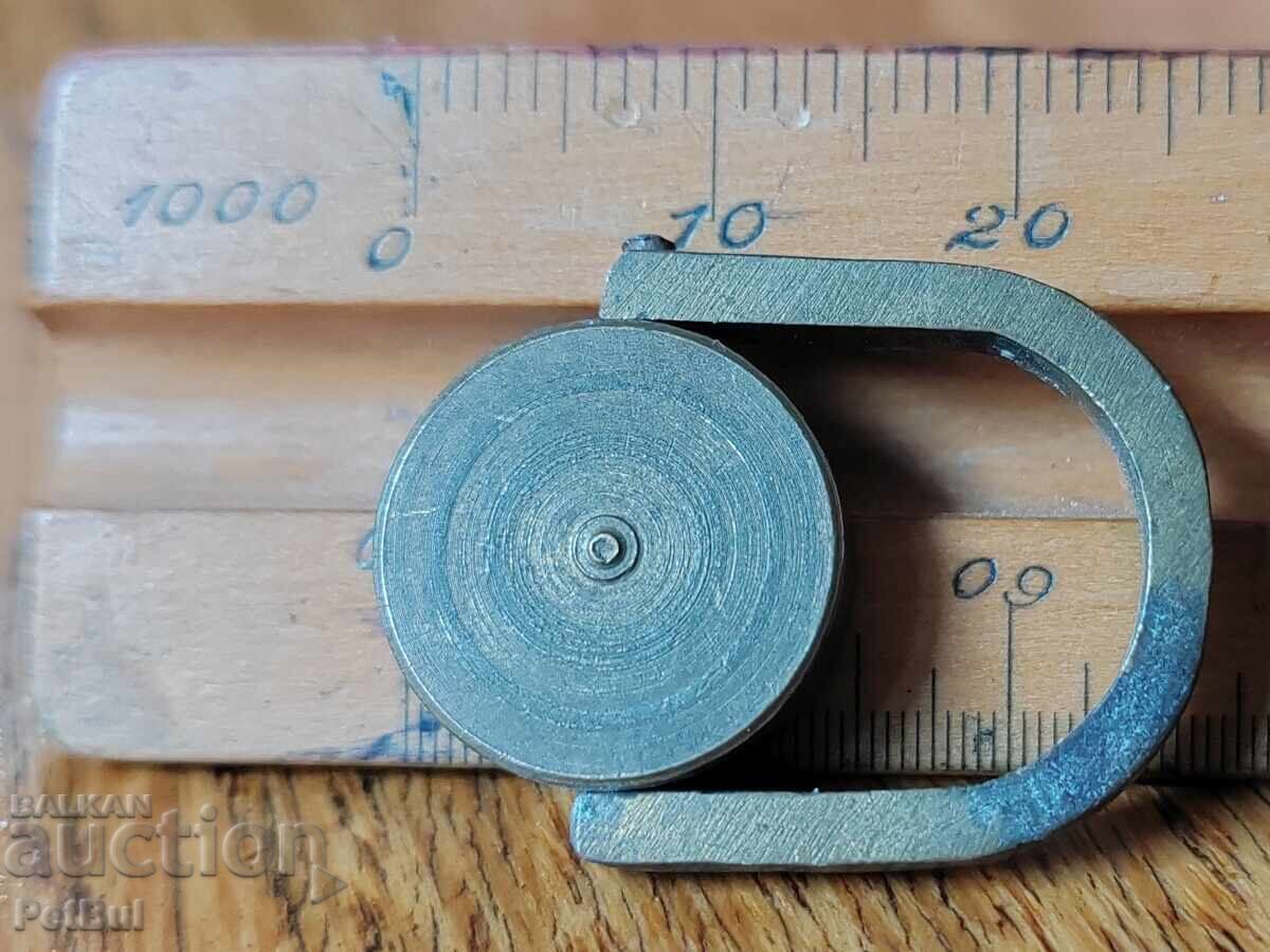 Vechi Sigiliu Militar de Ofițer din Bronz pentru Ușă, SOC, anii 1970, E 04 - 5