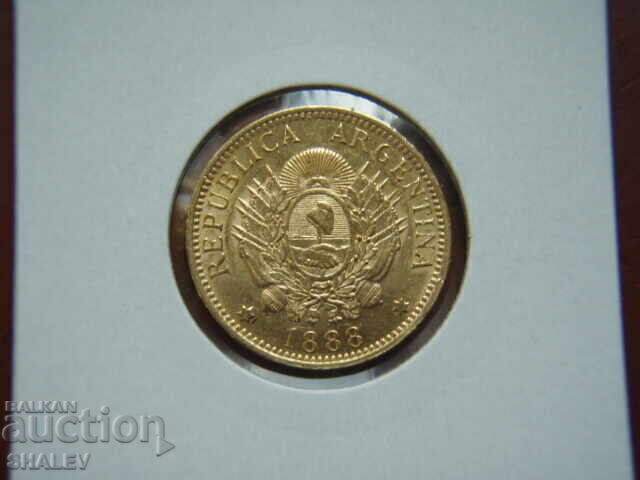 Auction  5 Pesos 1888 Argentina /One Argentino/ (Argentina) AU (gold)