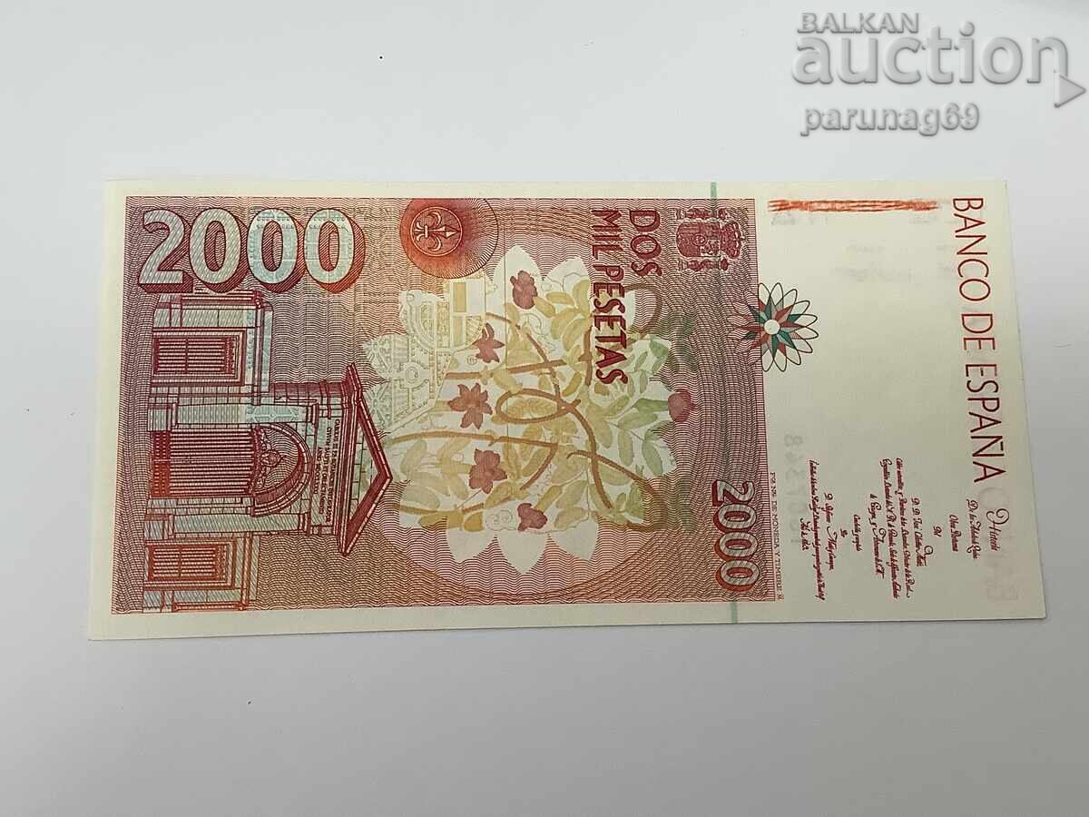 Ισπανία 2000 πεσέτες 1992 UNC με τιμή € 12.00 | 23.47 BGN
