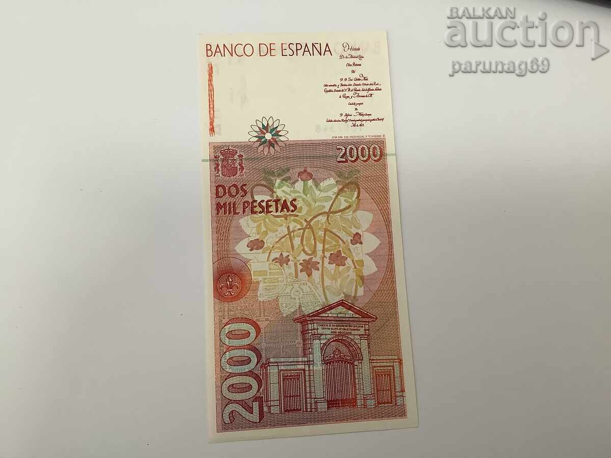 Аукцион Испания 2000 песети 1992 година UNC Аукцион Испания 2000 песети 1992 година UNC