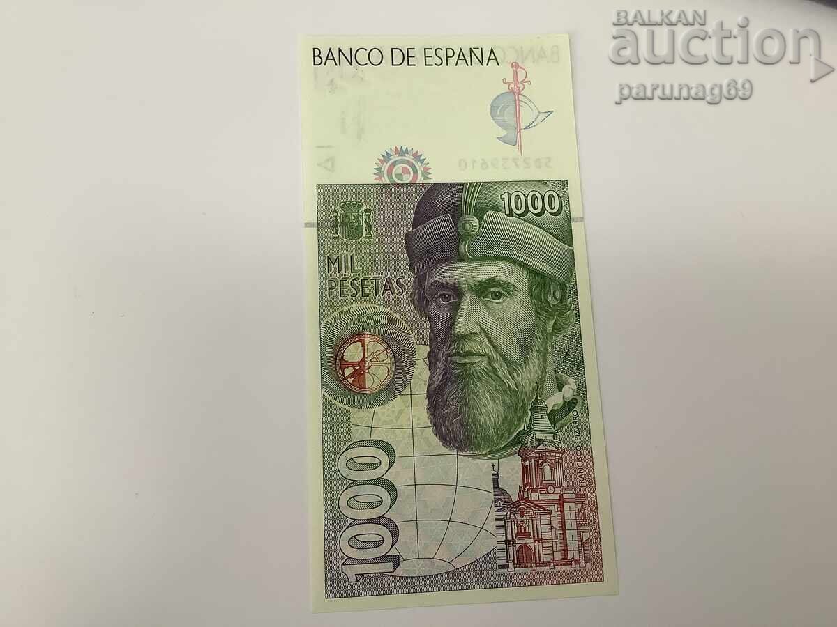 Auction  Spain 1000 Pesetas 1992 UNC