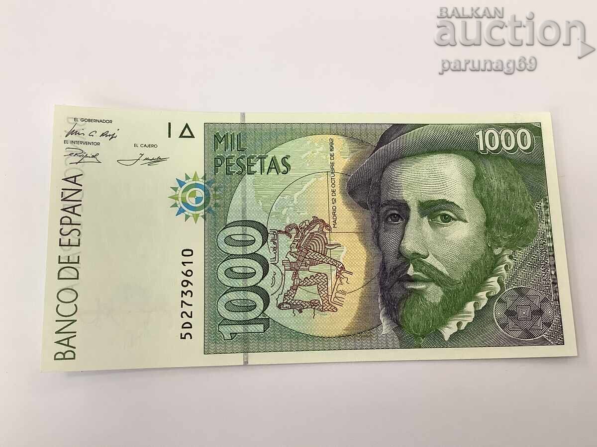 Spain 1000 Pesetas 1992 UNC