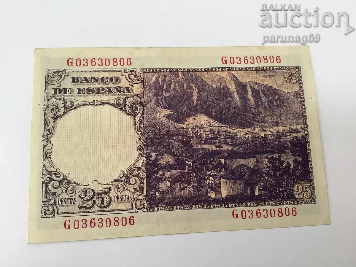 Spain 25 Pesetas 1945 with price € 44.99 | 87.99 BGN