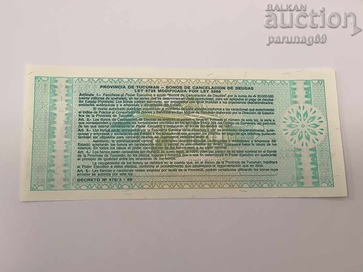 Argentina 1 Austral 1991 State Bonn με τιμή € 1.00 | 1.96 BGN Argentina 1 Austral 1991 State Bonn με τιμή € 1.00 | 1.96 BGN