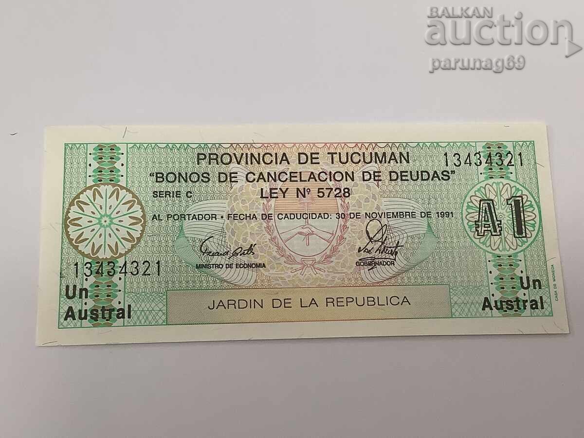 Argentina 1 Austral 1991 State Bonn Argentina 1 Austral 1991 State Bonn