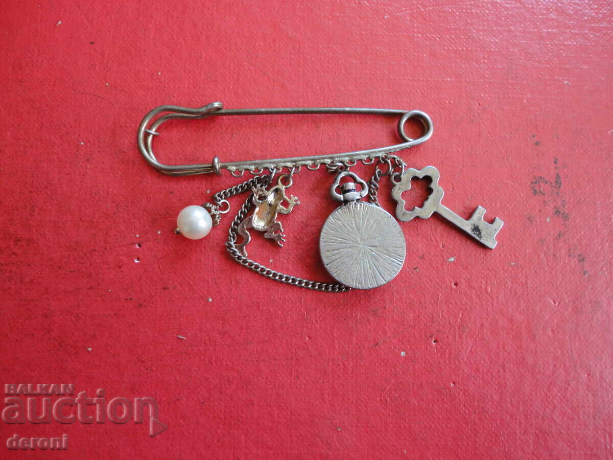 Доставка на Старинна брошка игла 2