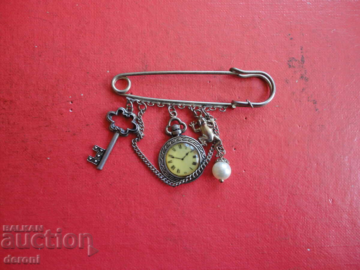 Старинна брошка игла 2 - 6