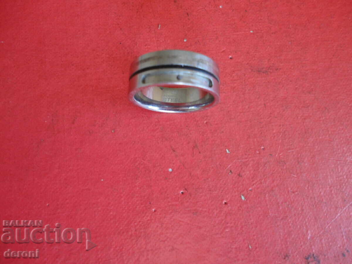Inel bărbătesc Fossil Steel