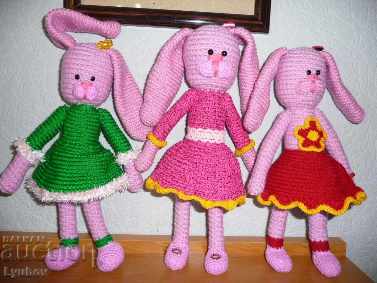 Кукла плетена. Ръчно изработена. - 6