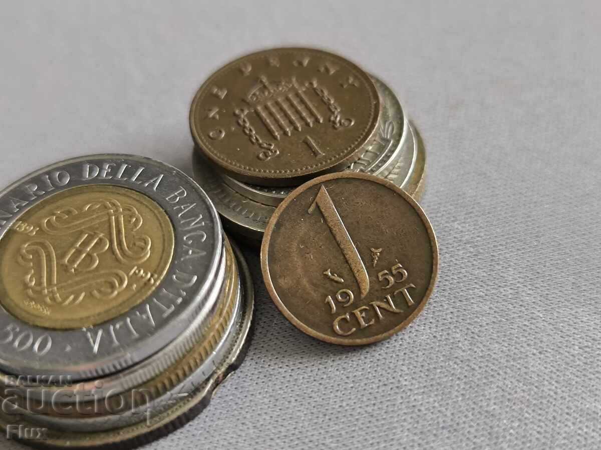 Coin - Netherlands - 1 cent | 1955 Coin - Netherlands - 1 cent | 1955