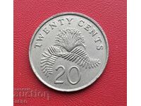 Сингапур-20 цента 1993
