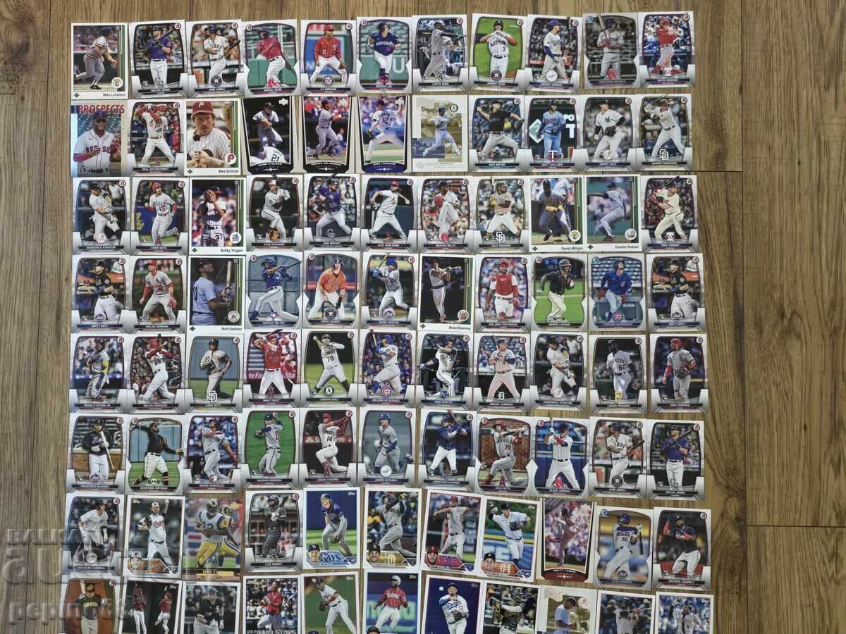 Аукцион Б.З.Ц ЛотНомер 2  242 Стари Американски Бейзболни Картички