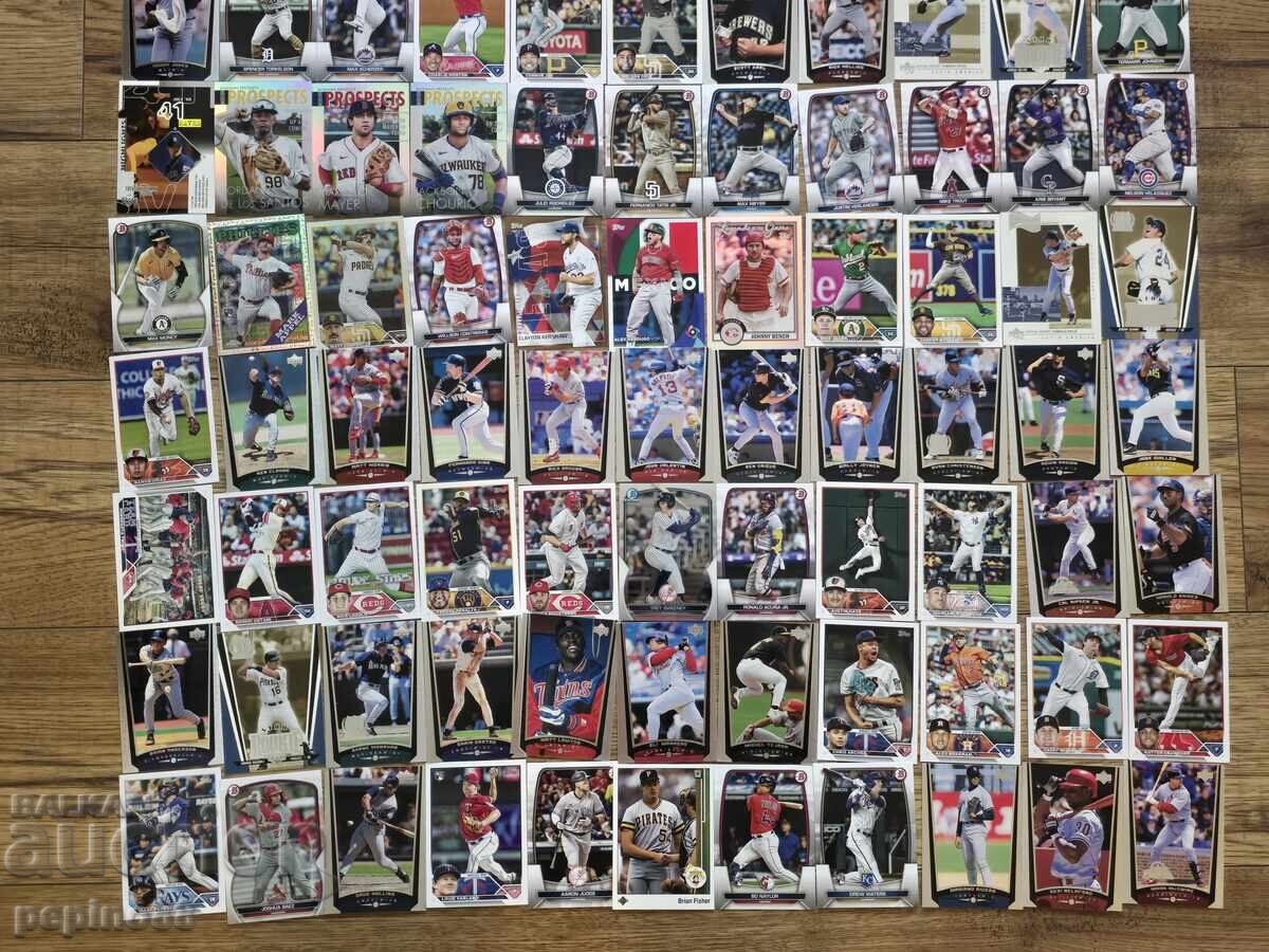 Б.З.Ц ЛотНомер 2  242 Стари Американски Бейзболни Картички - 5