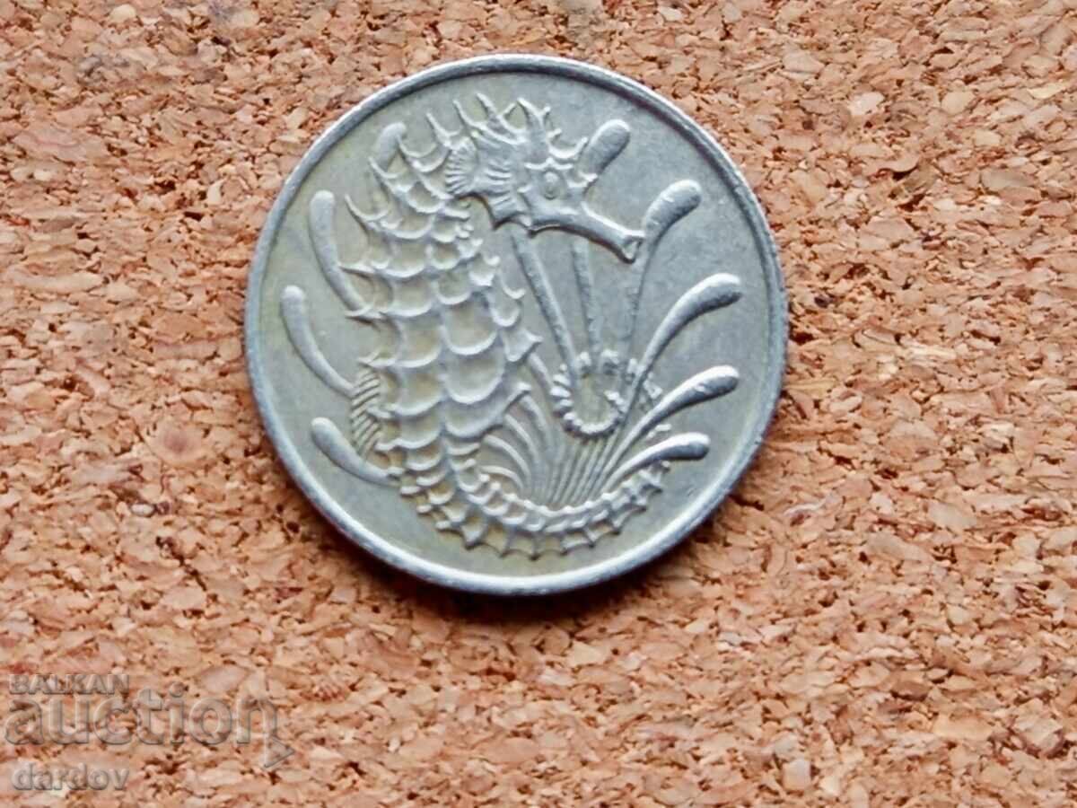 Singapore 10 Cents, 1968 with price € 0.60 | 1.17 BGN
