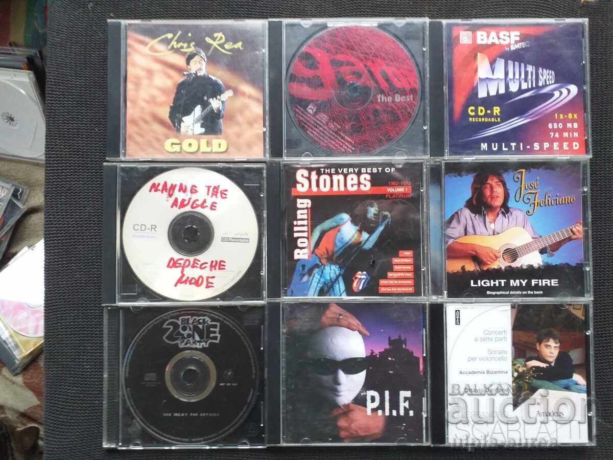 CD-uri Discuri Muzică Lot