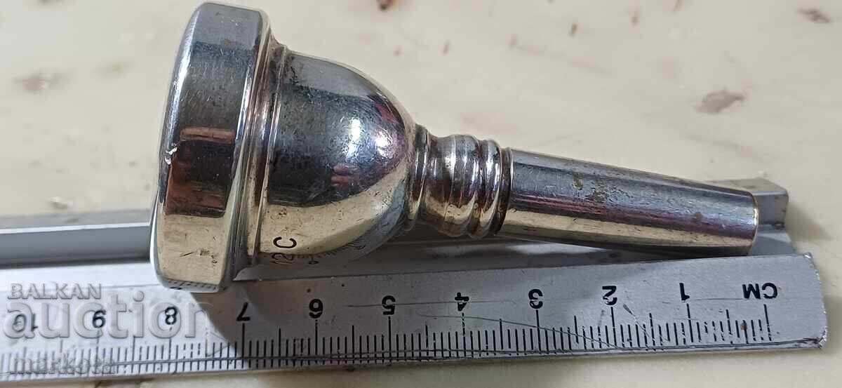 Delivery of Large mouthpiece with silver plating Delivery of Large mouthpiece with silver plating