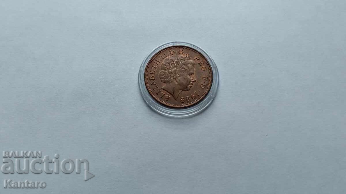 Νόμισμα - ΗΝΩΜΕΝΟ ΒΑΣΙΛΕΙΟ - 2 πένες - 1999 - 5