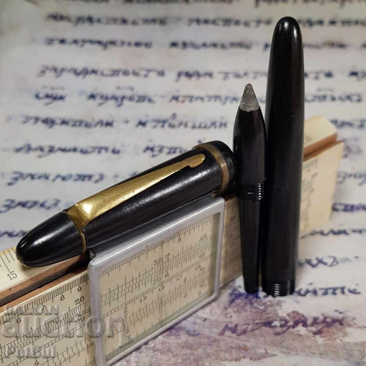 Auction  PAPIRUS Many Old Bulgarian Fountain Pen Bakelite 1930