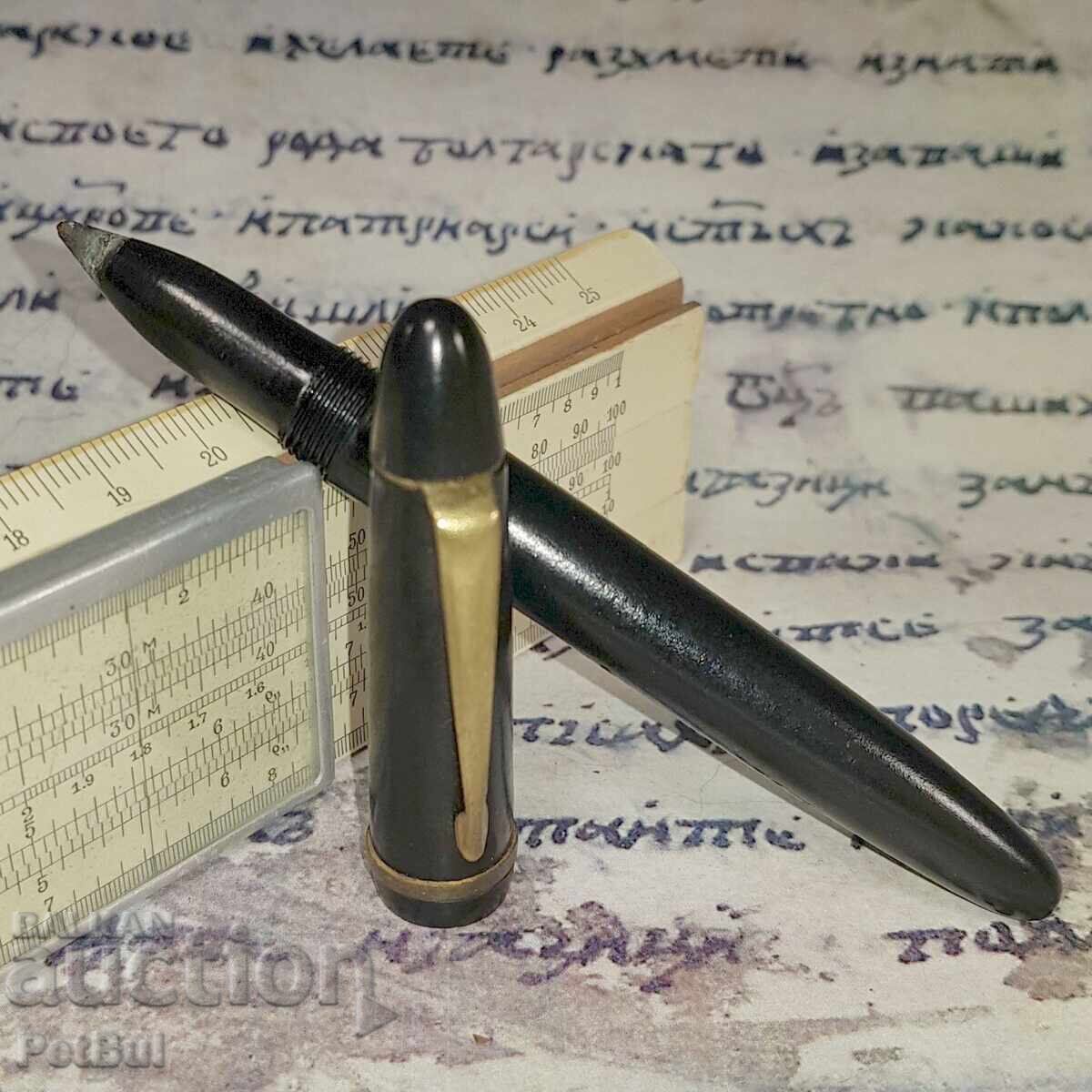 PAPIRUS Many Old Bulgarian Fountain Pen Bakelite 1930 - 5