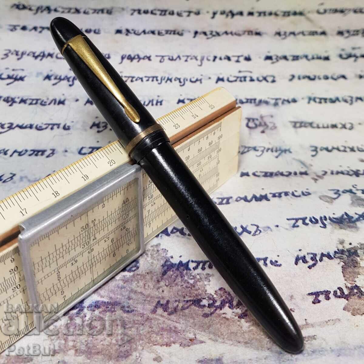 PAPIRUS Many Old Bulgarian Fountain Pen Bakelite 1930