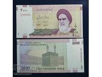 Iran, Iran, 2000 riali, 2005, UNC
