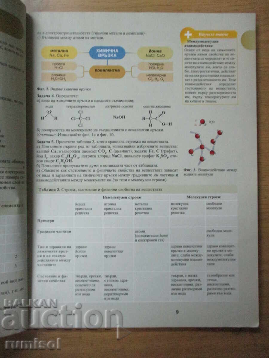 Licitație Chimie și protecția mediului - clasa a 10-a, Țakovski