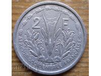 2 Φράγκα 1948 - Δυτική Αφρική (Γαλλική αποικία)