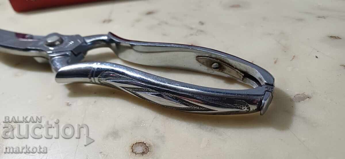 Old French scissors for chickens and fish - 7