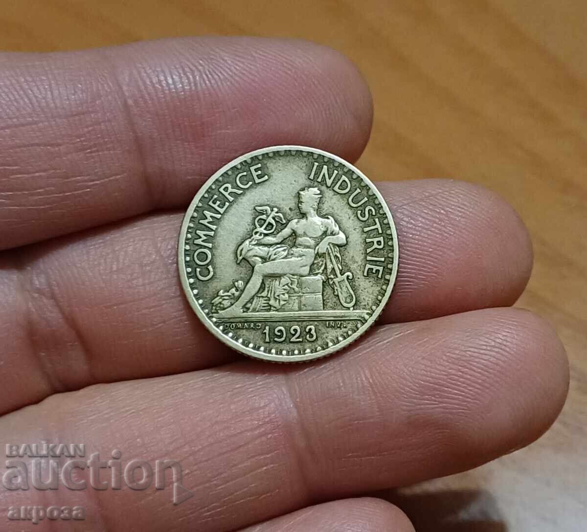 1 Franc France 1923 with price € 1.33 | 2.60 BGN