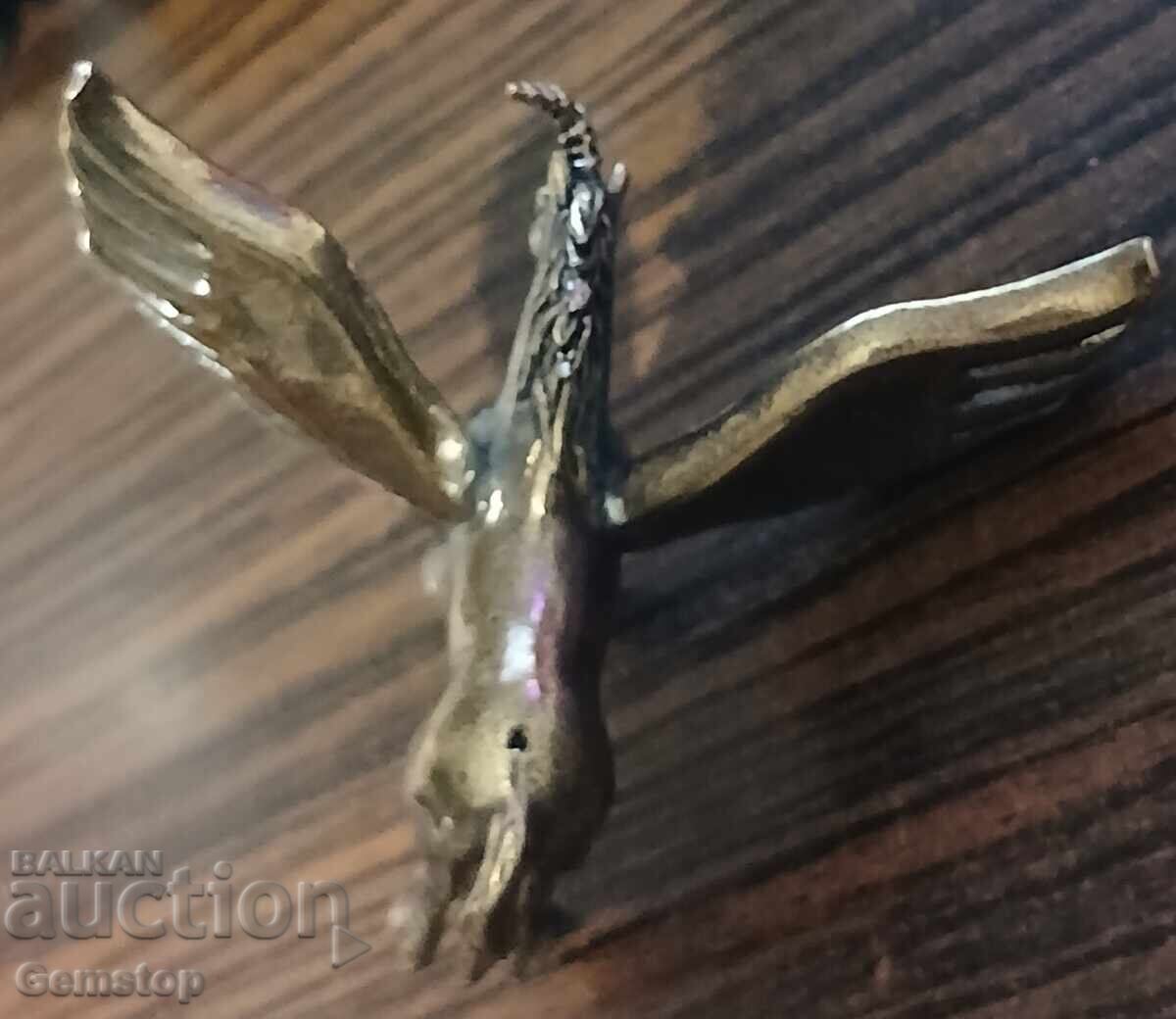 BZC! 48g stylized bronze figure Pegasus unicorn from 1 st! - 5