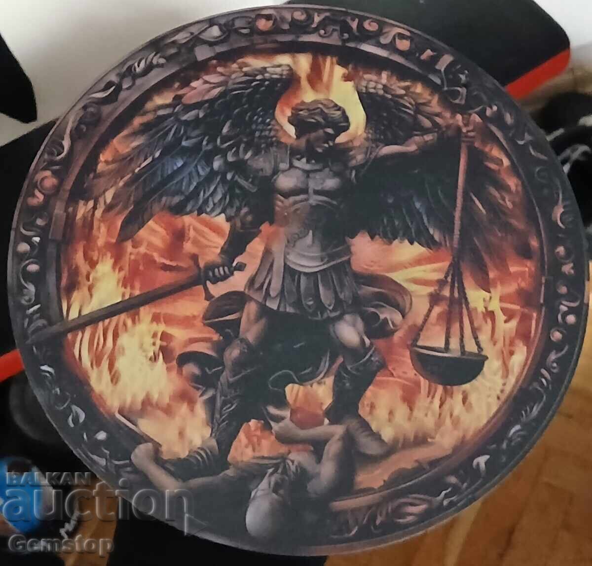 BZTs! Engraving of Archangel Michael from 1st! with price € 0.61 | 1.19 BGN