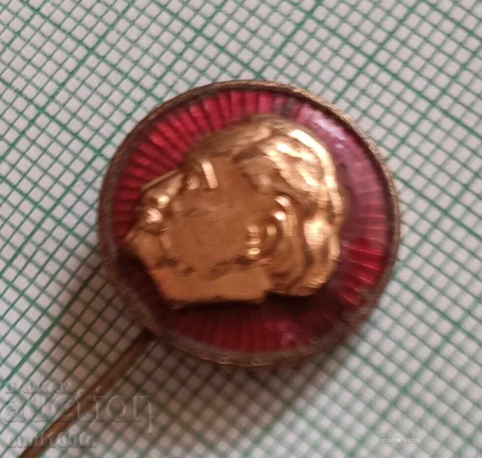 Insigna - Georgi Dimitrov cu preț € 1.02 | 1.99 BGN Insigna - Georgi Dimitrov cu preț € 1.02 | 1.99 BGN