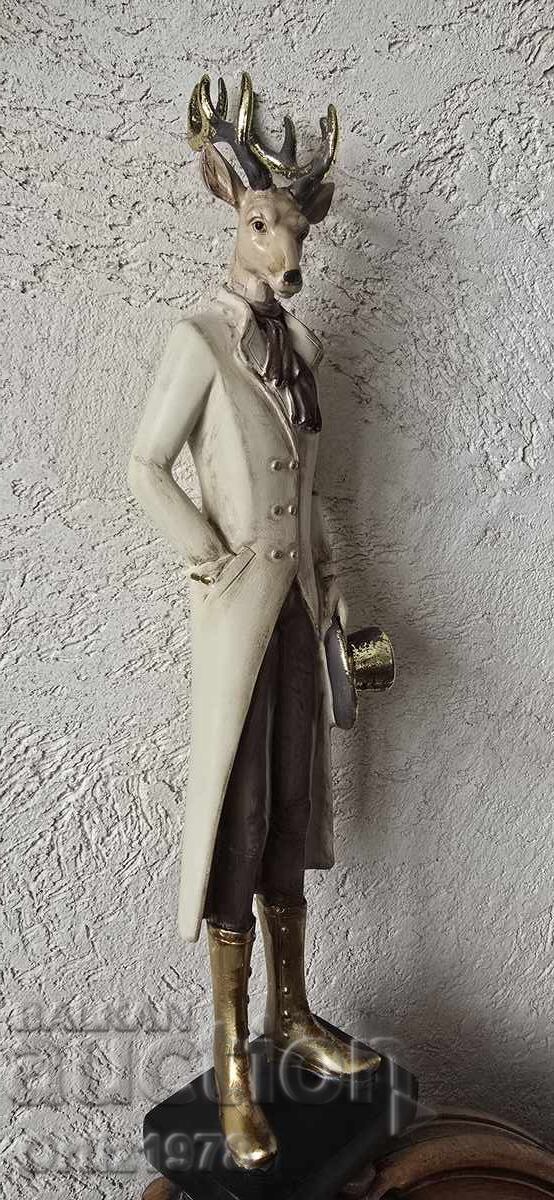 Аукцион Голям елен– Джентълмен, 38см Аукцион Голям елен– Джентълмен, 38см