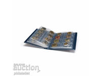 Λεύκωμα τσέπης Leuchtturm για σειρές οκτώ ευρώ - 64 νομίσματα