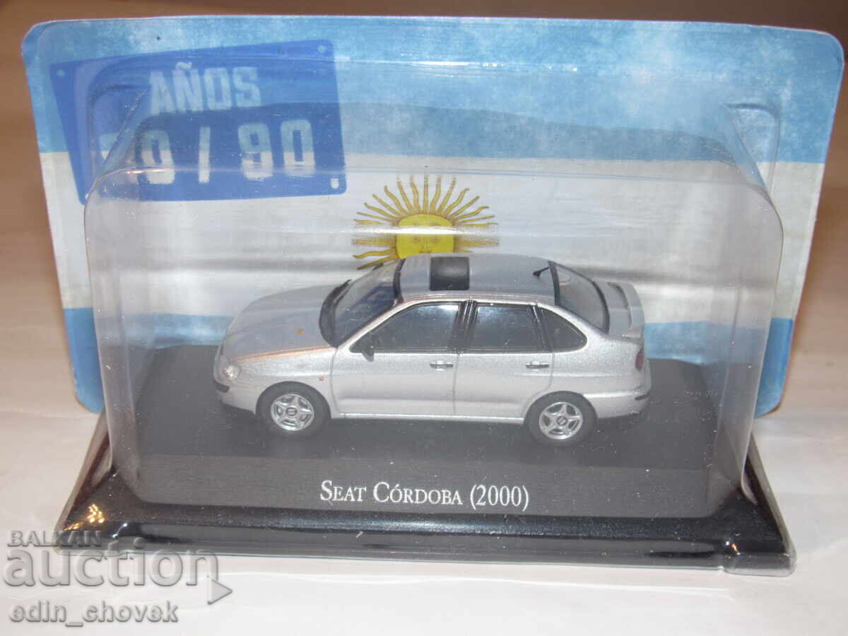 1/43 Altaya Seat Cordoba metal collectible car