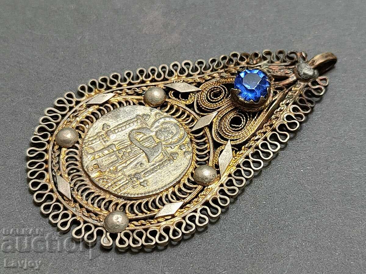 Licitație Bijuterie din argint filigran aurit B.Z.C. de la 0.01st / II