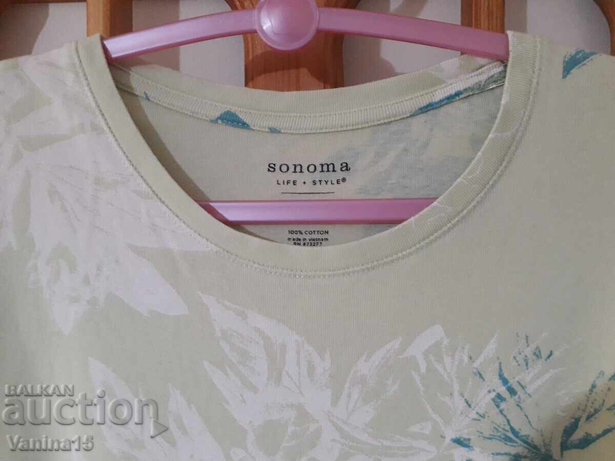 Sonoma bluză americană de marcă din bumbac cu preț € 7.67 | 15.00 BGN Sonoma bluză americană de marcă din bumbac cu preț € 7.67 | 15.00 BGN