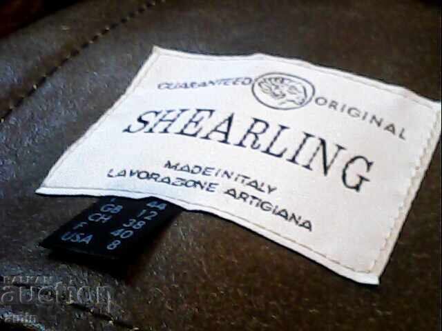 Delivery of Beautiful leather coat, Ses original, sheep's wool, Lionardo Delivery of Beautiful leather coat, Ses original, sheep's wool, Lionardo