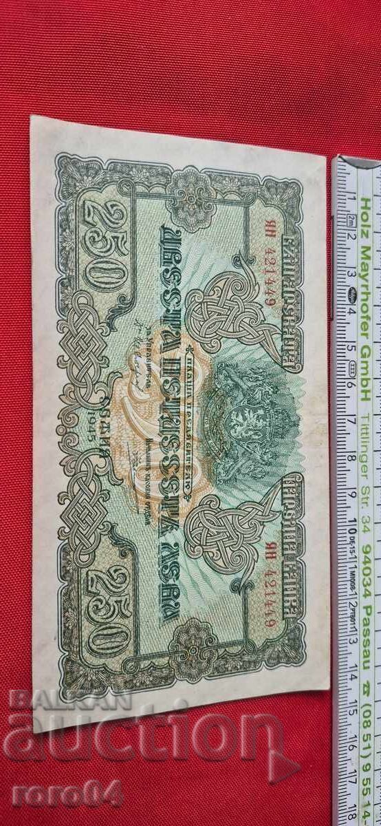 Licitație 250 LEVA 1945