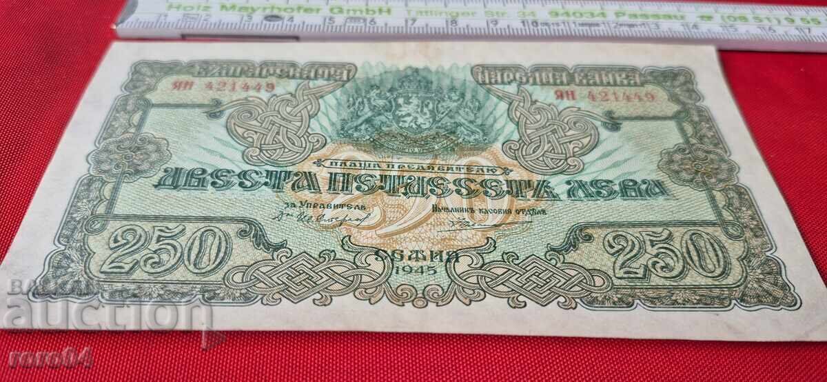 Livrarea 250 LEVA 1945