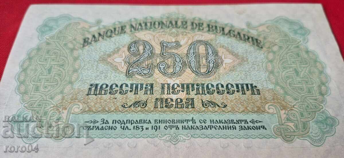 250 LEVA 1945 - 7