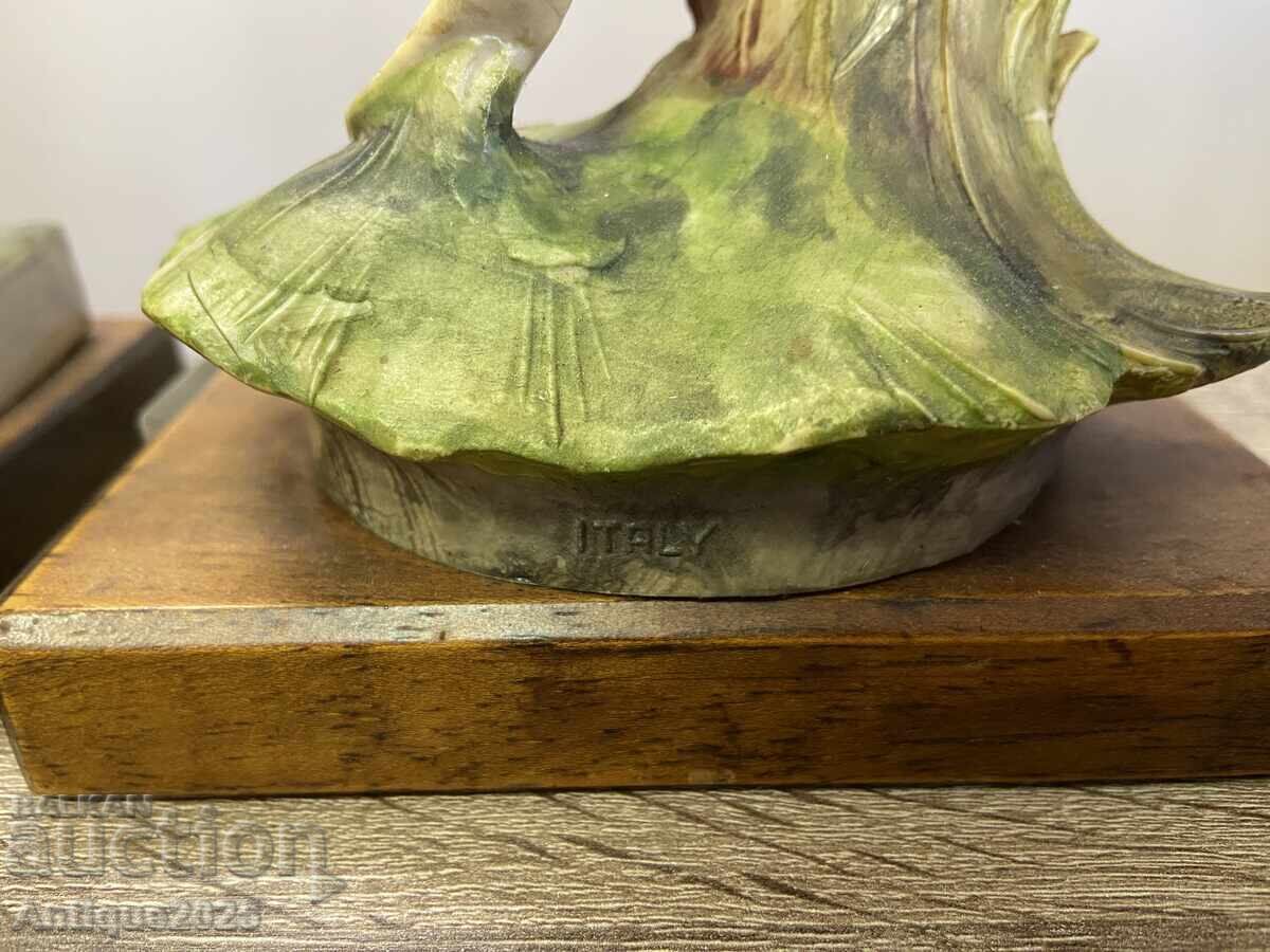 Δύο ρετρό ιταλικά ειδώλια "Παιδιά της υπαίθρου", Ιταλία - 5