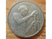 25 франка 1980 г  - Западна Африка